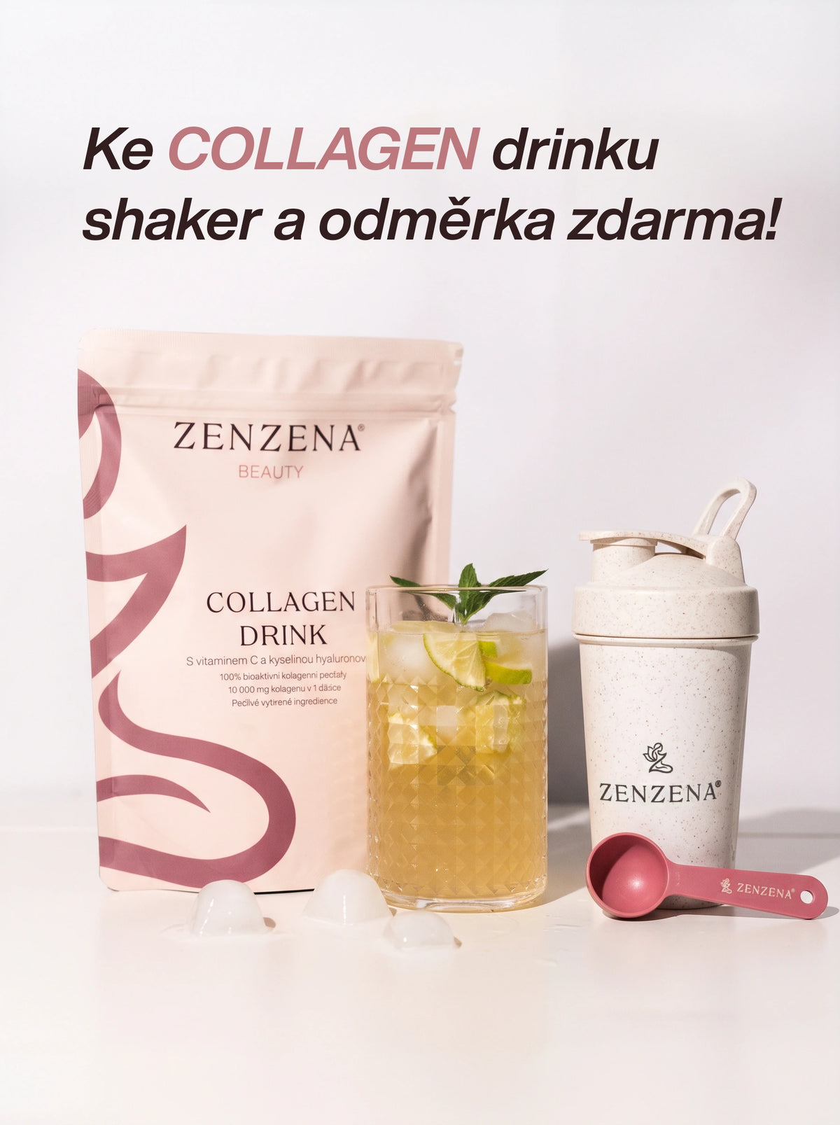 Dokonalá chuť a pořádná dávka kolagenních peptidů, kyseliny hyaluronové a vitaminu C